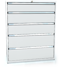 Drawer cabinet 1240 x 1014 x 600 - 5x drawers